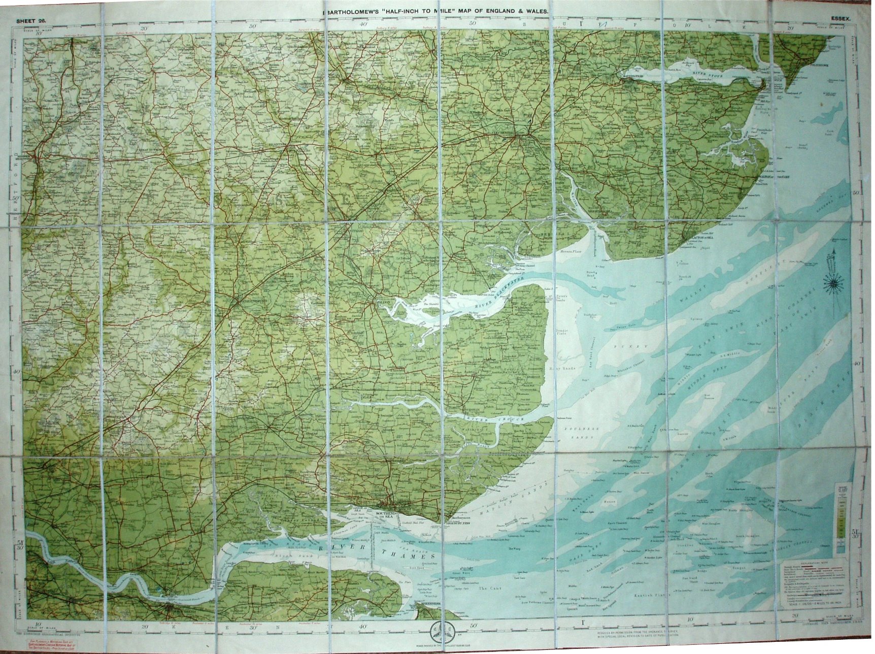 Bartholomew 1914, Sheet 26